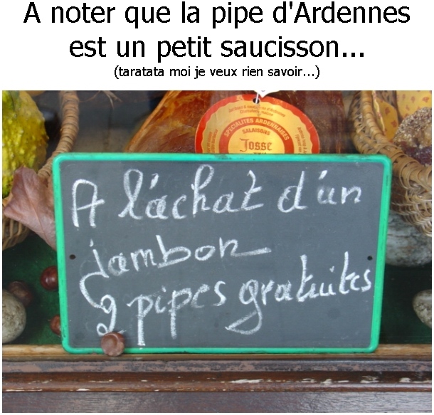 Deux pipes gratuites