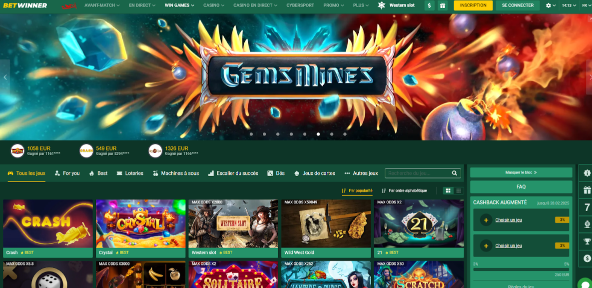 casino betwinner